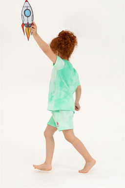 Мятный пижамный комплект для девочки Неожиданная скидка в корзине - U.s. polo assn фото 2