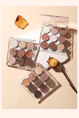 Тени для век профессиональные 9 цв, тон 03