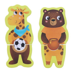 Пазлы 2 в 1 Истории зверят - Puzzle time фото 5