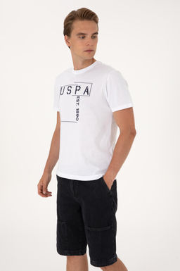 Erkek Beyaz Ti__rt - U.s. polo assn фото 3