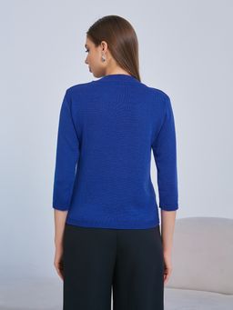 Джемпер вязаный с рукавом 3/4 - Stilla фото 4