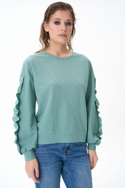 Свитшот Ния (шалфей) - Эльза фото 3