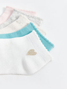 Desenli K?z ?ocuk Patik ?orap 5li - Waikiki фото 6