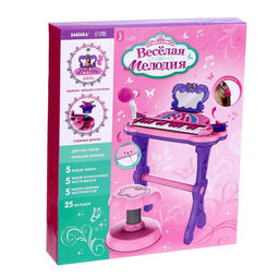 Пианино Мечта девочки, со стульчиком, зеркалом, микрофоном - Zabiaka фото 10