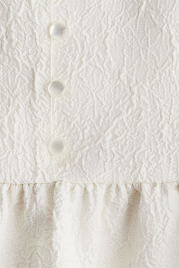 Blusa brocada con peplo - H&m фото 6