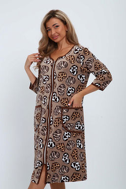 Халат велюровый на молнии (941-6) - Плиона фото 102