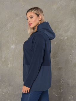 Блузка 1440 темно-синий - Novita фото 4