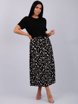 Платье Виттория, вискоза/кулирка До 60 размера - Малина фото 49