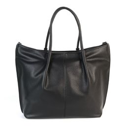 Женская сумка шоппер из эко кожи 035-960 Блек - Cidirro фото 2