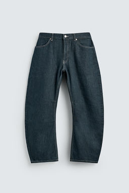 JEANS RELAXED BARREL FIT / ?ndigo