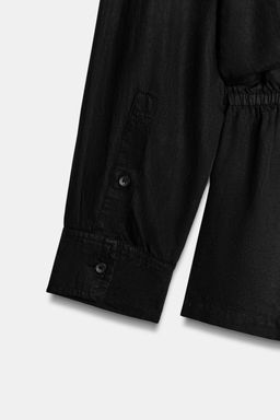 MONO CORTO LYOCELL / Negro - Zara фото 8