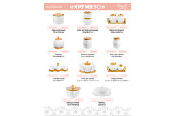 Диспенсер 8,5*7,5*17,5 см 350 мл Кружево - Elan gallery фото 4