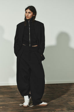 BALLOON TROUSERS WITH PLEATS - Zara фото 8
