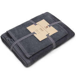 Набор махровых полотенец GINZA 2 шт. (50х90 - 1 шт., 70х140 - 1шт.), 100% хлопок, 450 гр./кв.м., Кэмел - Традиция фото 34