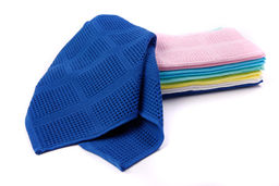 Полотенце вафельное гладкокрашеное - Мокко 35х75 - Гармония Уюта фото 4