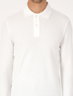 Ekru Slim Fit Sweatshirt - Pierre cardin фото 6