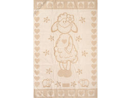 3с109.414ж2 Долли (лен3) Плед 104х160 см