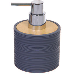 Дозатор для жидкого мыла Терра 300 мл серый