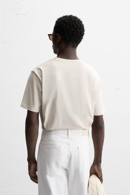 BASIC MEDIUM WEIGHT T-SHIRT - Zara фото 20