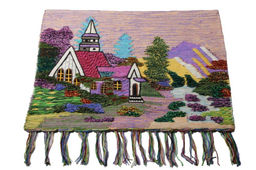 Гобелен (100*80см) состав: джут, хлопок № Гб 132