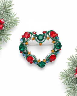 Брошь Новогодний стиль