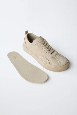 BAMBA BAREFOOT PIEL / Gris Topo