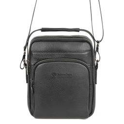 9342-8 black, Мужская кожаная сумка, Barcelo Biagi