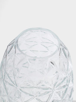 Ваза «Гунвор», 23.5×12 см, стекло, прозрачная