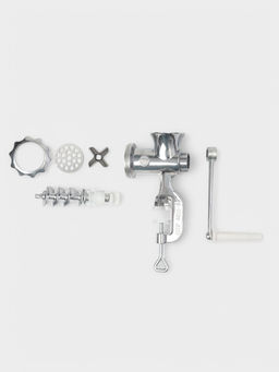 Мясорубка ручная «Советская», алюминий, 22.5×13.5 см, серебристая