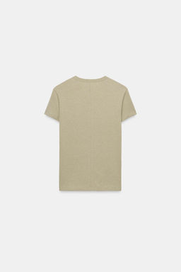CAMISETA MANGA CORTA ALGOD?N / Vis?n - Zara фото 6