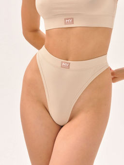 Стринги с высокой посадкой из хлопка - My фото 84