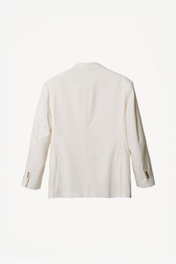 BLAZER CRUZADA TRAJE  WILLY CHAVARRIA X ZARA / Marfil  фото 6