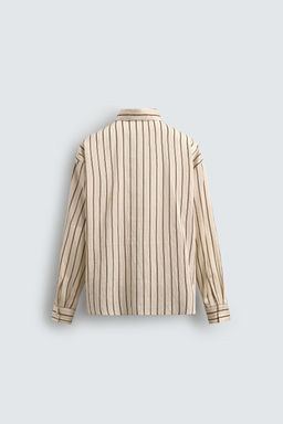 STRIPED SHIRT WITH BOW - Zara фото 8