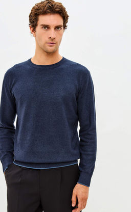 Джемпер F521-1566 d.blue - Fine joyce фото 2