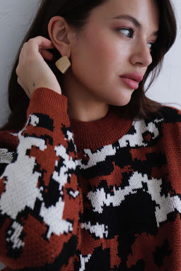 10039 Свитер коричневый - Martichelli фото 8