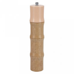 Измельчитель (мельница) для соли и перца "Linea AROMA" д5,5см, h26,3см, гевея, розовый, "Regent" (Китай)
