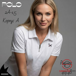 Женские футболки поло оверсайз - Bruno фото 2
