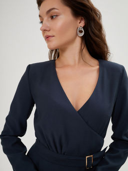 Платье 312.050088/т.серый