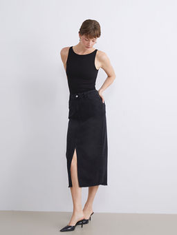 Standart Fit Y?rtma?l? Jean Etek