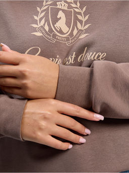 Свитшот Модель Кофе Женский - София фото 3