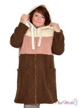 Куртка-пальто Модель №767 размеры 44-84 - Plusmoda фото 7