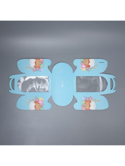 Цена за 5 шт. Коробка под маленький торт, кондитерская упаковка, «Пасха», 15×15×18 см