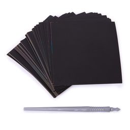 Hobbius SGHL Набор для творчества Гравюры-записки 10 x 10 см без рисунка