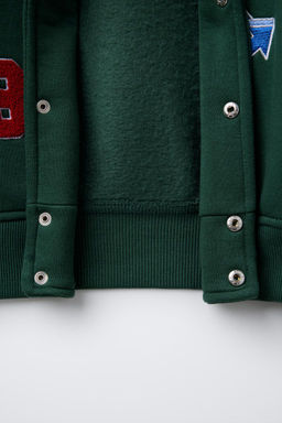 VARSITY PATCH BOMBER JACKET - Zara фото 5