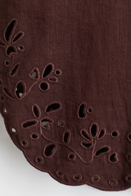 Camisa playera con bordado ingl?s - H&m фото 4