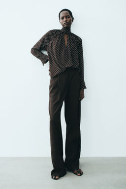 Blusa con cuello fular - H&m фото 6
