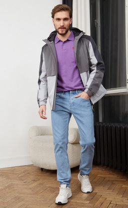 Куртка SCM-KS108-C l.grey - Fine joyce фото 6