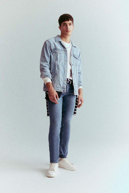 Джинсовые брюки скинни Carlo очень узкого кроя с нормальной талией и очень узкими штанинами - Defacto фото 8