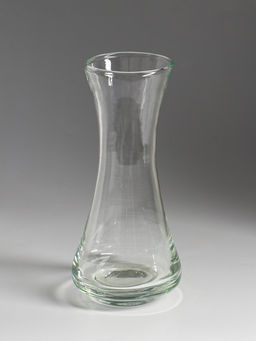 Ваза для цветов, h=20 см, d=7 см, стекло, прозрачная