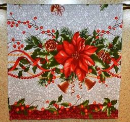 Полотенце 45*70 см. Новогоднее рогожка хлопок 100% - Лен поволжья фото 3